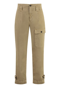 Globo stretch cotton cargo trousers